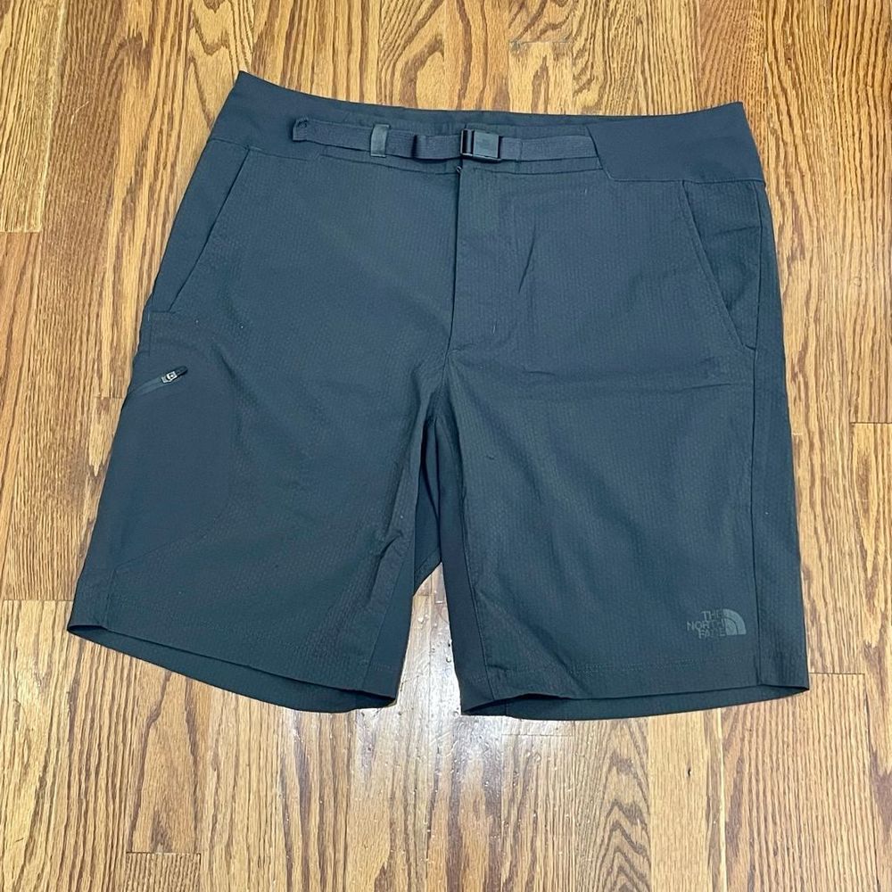 The North Face Superhike Shorts. Size 34. Charcoal gray.